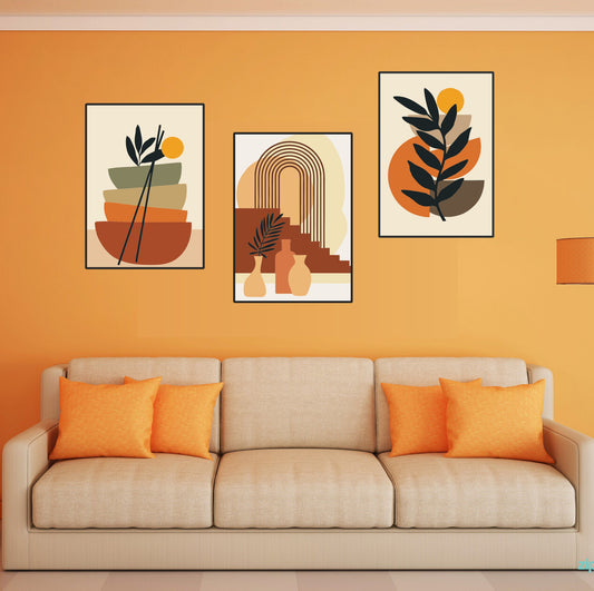 Tradition 3 Set Premium Acrylic Wall Art